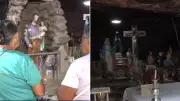 Gruta de São José em Pio IX: fé e promessas atraem romeiros ao sul do Piauí