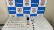 Homem de 49 anos é preso com drogas em ponto de venda no Jardim Cidade do Aço, em Volta Redonda