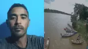 Homem desaparece ao nadar no Rio Parnaíba após consumir bebida alcoólica