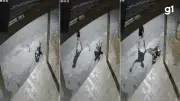 Homem embriagado é agredido com tijolo em calçada de Corinto; agressor é preso