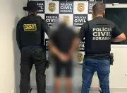 Homem é preso por estuprar e roubar mulher após se passar por mototaxista em Boa Vista