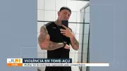 Homem é preso por tentativa de feminicídio após agredir companheira com lata e causar acidente em Tomé-Açu