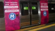 Homens invadem vagão feminino no metrô do Rio após lei de 24 horas entrar em vigor