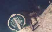 Imagem aérea de Palm Jumeirah em Dubai viraliza após interceptação de míssil iraniano