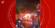 Incêndio consome loja de colchões em Petrolina e deixa proprietário com queimaduras graves