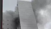 Incêndio em apartamento do 22º andar mobiliza Bombeiros no Centro de Curitiba