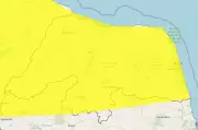 Inmet emite alerta amarelo de chuvas intensas para todo o Rio Grande do Norte