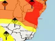 INMET emite alerta vermelho para 11 cidades do Leste de Minas Gerais