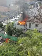 Irã e Hezbollah lançam ataques aéreos contra Israel; casa incendiada em Rehovot