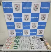 Jovem de 19 anos é preso por tráfico de drogas em Volta Redonda, no Rio de Janeiro