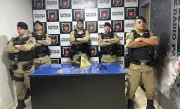 Jovem de 20 anos é preso com arma após tentar fugir de abordagem policial em bicicleta elétrica