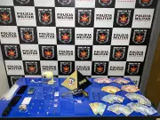Jovem de 22 anos é preso por tráfico de drogas e posse ilegal de arma em Pirapora