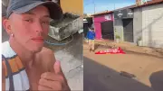 Jovem de 25 anos é assassinado com tiros na cabeça ao ir de bicicleta para o trabalho em Imperatriz, MA