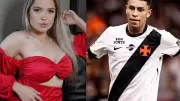 Larissa Ferrari, que denunciou Payet, inicia romance com meia colombiano do Vasco