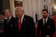 Lionel Messi e Inter Miami são recebidos por Donald Trump na Casa Branca