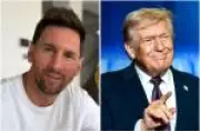 Lionel Messi visita a Casa Branca pela primeira vez para encontro com Donald Trump