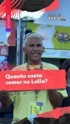 Lollapalooza 2026: Preços da alimentação variam de R$ 17 a R$ 65 no Autódromo de Interlagos