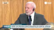 Lula discursa sobre parceria com África do Sul em busca de novos mercados