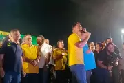 Álvaro Dias oficializa filiação ao PL com presença de Flávio Bolsonaro no RN