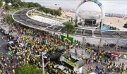 Manifestantes realizam ato 'Acorda Brasil' contra Lula e ministros do STF em Manaus