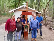 Moradores de Angatuba reformam capela em homenagem à 'Menina Milagrosa' Maria Cordeiro