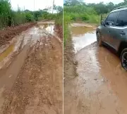 Moradores de Itaperuna denunciam ruas em más condições no bairro Colibri