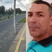 Motociclista de 46 anos morre após colidir com árvore em acidente registrado por câmera em Mossoró