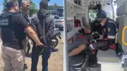 Motociclista de aplicativo é preso após agredir passageiro com pedra em Teresina