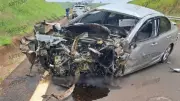 Motorista adormece e se envolve em grave acidente na Raposo Tavares, em Maracaí