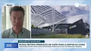 Nvidia retoma produção de chips para a China, mas depende de autorizações dos EUA e Pequim