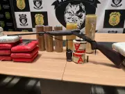 Operação da PC-AM desarticula núcleo de facção e apreende 50 kg de drogas na Amazônia