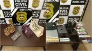 Operação da Polícia Civil apreende objetos de luxo e medicamentos em Roraima