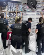 Operação Piratas apreende mais de uma tonelada de produtos falsificados em Maceió