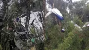 Piloto morre após avião monomotor cair em área rural de Piên durante chuva forte