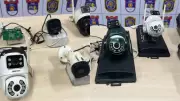 Polícia apreende 22 câmeras usadas por criminosos para monitorar comunidades no Recife