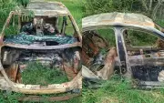 Polícia Civil encontra carro importado furtado e incinerado em ferro-velho de Taquarituba (SP)