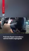 Policiais Militares Salvam Bebê Engasgado com Manobra de Heimlich na Mooca, SP