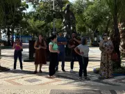 Professores de Rio Branco protestam por reajuste salarial e cumprimento de direitos