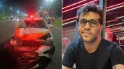 Publicitário de 36 anos morre atropelado por táxi em Vitória, no Espírito Santo
