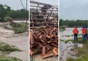 Represa rompe e causa isolamento em povoado do Tocantins após chuvas intensas
