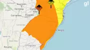 RS em alerta: chuva forte e granizo ameaçam o estado nas próximas horas