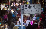 Rua 25 de Março completa 161 anos com missa especial e celebração histórica em São Paulo