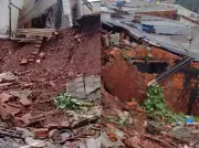 Temporal em Jaú causa alagamentos, desabamento de muro e interdição de casas