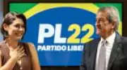Valdemar Costa Neto busca Michelle Bolsonaro em hospital para tratar de filiações do PL