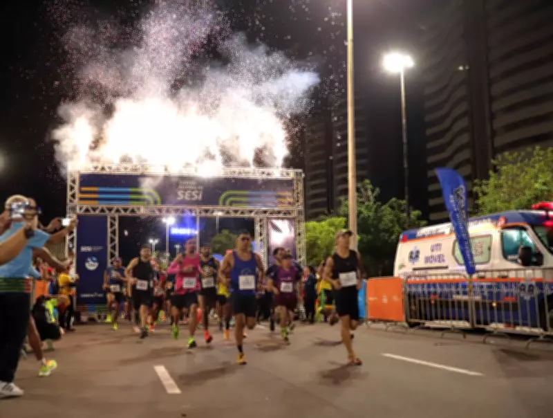 2ª Corrida do Sesi reúne 1.250 participantes na Base Aérea de Manaus