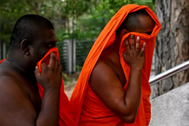 22 monges budistas são presos no Sri Lanka com 110 kg de drogas