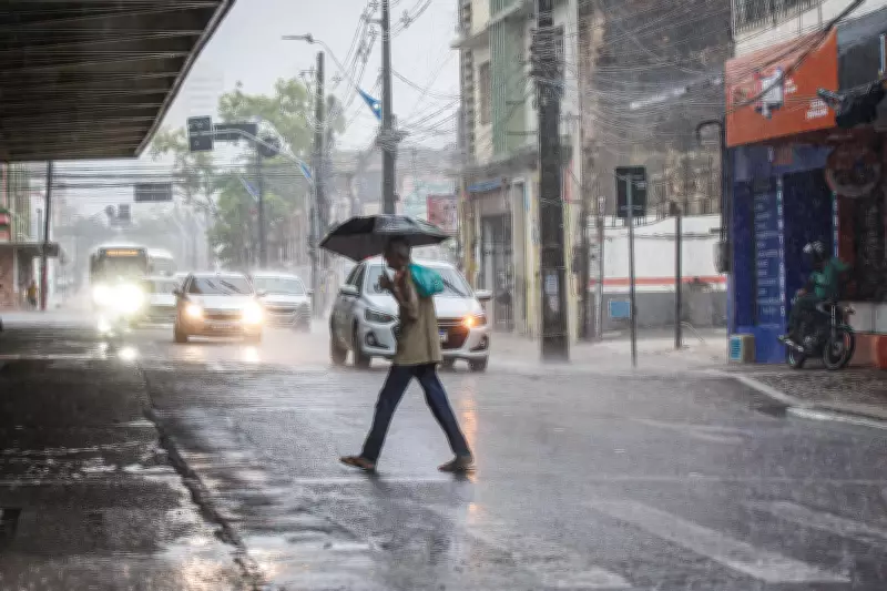 Abril de 2026 já é o mês mais chuvoso do ano em Fortaleza, com 390,8 mm acumulados