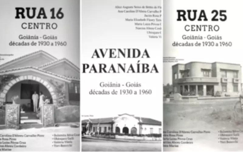 Academia Goiana de Letras lança livros sobre ruas históricas de Goiânia