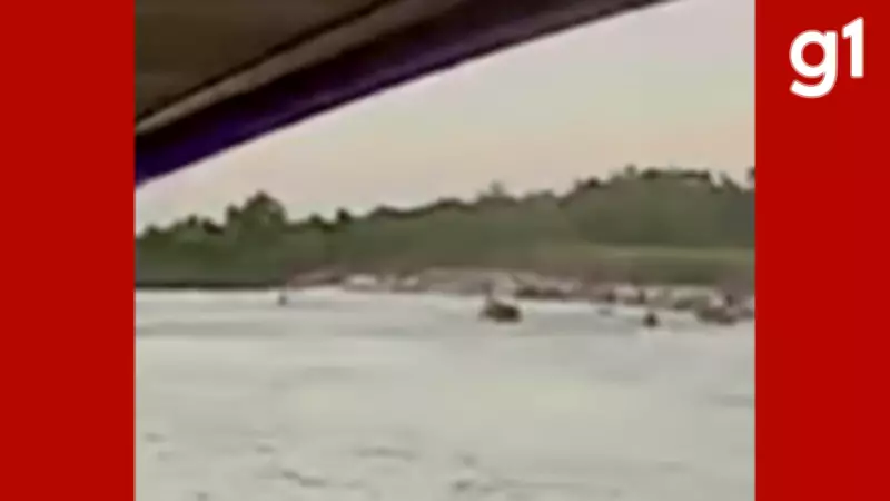 Acidente entre motos aquáticas no Rio Araguaia deixa uma morta e uma ferida