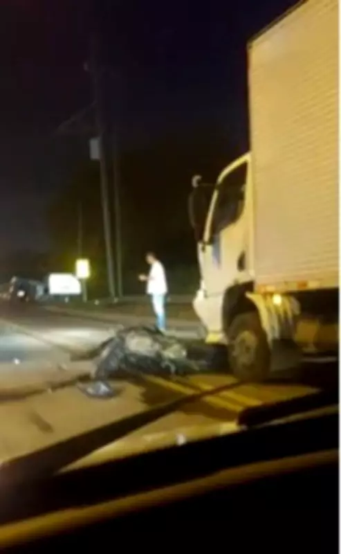 Acidente fatal entre moto e caminhão na BR-393 em Paraíba do Sul deixa uma vítima